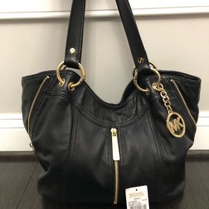 Michael Kors Moxley Shoulder Tote Genuine Leather
